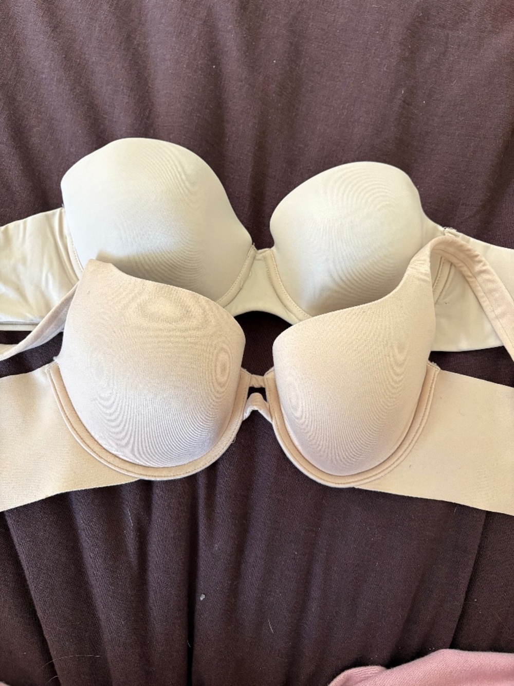 2 Auden Nude Bras, Strapless & Light Lift Plunge